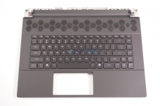 0CGM3Y for ALIENWARE -    US Palmrest Keyboard Black AWM16-7602BLK-PUS