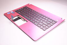 13GN3O6AP020-1 for Asus -  Palmrest Us Keyboard Pink