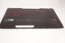 13NB06G1AP0202 for ASUS -    US Palmrest Keyboard G751JT-DB73