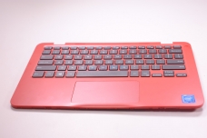 151207022 for DELL -    Palmrest US Keyboard INSPIRON 11 (3162) RED