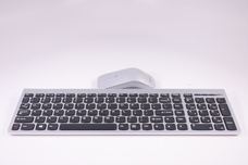 25216251 for Lenovo -  US Silver Keyboard &  Mouse