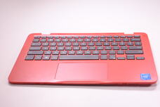 54RJ3 for DELL -    Palmrest Us Keyboard INSPIRON 11 (3162) RED
