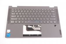 5CB0Y85489 for Lenovo -  US Palmrest Keyboard Graphite Gray