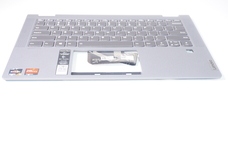 5CB0Y85490 for Lenovo -  US Palmrest Keyboard Gray