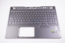 5CB0Z719740JER for Lenovo -  US Palmrest Keyboard Gray