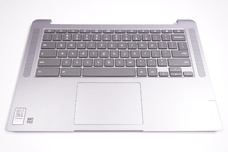 5CB1C92818 for Lenovo -  US Palmrest Keyboard Arctic Grey