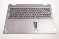 5CB1J01825 for Lenovo -  US Palmrest Keyboard Arctic Grey