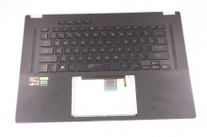 6053b2052601 for Asus -  US Palmrest Keyboard  Off Black