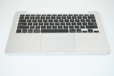 661-7016 for APPLE -    Top Cover KB Battery Silver A1425 MACBOOK PRO 13 RETINA LATE 2012 SILVER