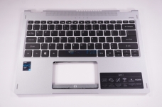 6B.A6CN1.009 for ACER -    US Palmrest Keyboard BL Silver SP313-51N-50R3