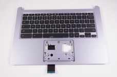 6B.ATHN7.001 for ACER -    KEYBOARD W/UPPER CASE SILVER W/O SD CHICONY AL01G_C17B AL1G INTERNAL 11 STANDARD 74KS BLACK US CHROME OS NK.I1113.0LD CB314