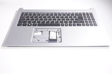 6B.HDGN7.060 for ACER -    US Palmrest Keyboard Silver A515-54-59W2-US