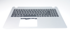 6B.HG8N2.001 for ACER -    US Palmrest Keyboard Silver A515-43-R19L