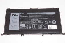 71JF4 for DELL -    74wh 6c 6400mah 11.4v Battery I7567-5000BLK-PUS Inspiron 15 Gaming 7567