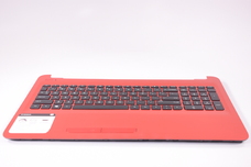 855024-001 for HP -    Palmrest Us Keyboard Red 15-AY001CY 15-BA009CY 15-AY008DS