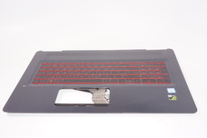 862972-001 for HP -    US Palmrest Keyboard 17-W210NR 17-W223DX OMEN 17-W023DX