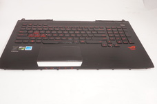 90NB06G1-R30300 for ASUS -    US/ English Keyboard Unit and Palmrest with Light G751JL-BSI7T28