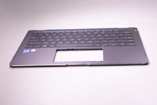 90NB0EN2-R30301 for ASUS -    Palmrest & Us Black Keyboard With Gold Trim Q325UA-BI7T21