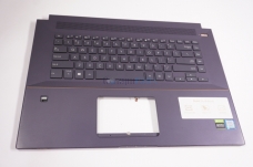90NB0PY2-R31UI0 for Asus -  US Palmrest Keyboard BL