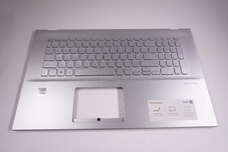 90NB0SZ1-R31US0 for ASUS -    US Palmrest Keyboard Silver X712JA-212.V17WN-11