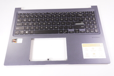 90NB0Y81-R32US0 for ASUS -    US Palmrest Keyboard  Quiet Blue M1603QA-R7512