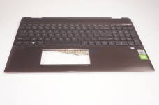 910300207240 for HP -    TOP DAS WHL-U WITH KEYBOARD BL DAS  15-DF1033DX