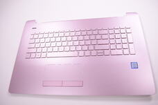 934117-001 for HP -    Palmrest & Us Keyboard Champagne Rose 17-BS016DS