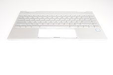 942041-001 for HP -    US Palmrest Keyboard Silver 13-AE012DX 13-AE011DX