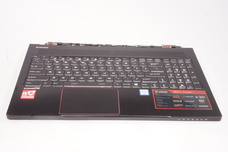 957-16K51E-C20 for MSI -  US Palmrest Keyboard
