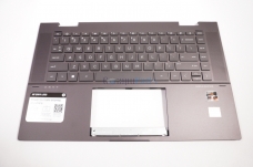 AM3RS000450 for HP -    US Palmrest Keyboard Nightfall Black 15-EY0013DX