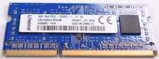ASU16D3LS1KFG4G for KINGSTON -    4gb Pc3-12800 Ddr3-1600mhz So-Dimm Memory