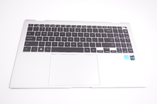 BA59-04674A for SAMSUNG -    US Palmrest Keyboard Silver NP950QED-KB1US