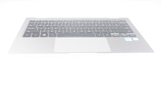 BA97-10642A for SAMSUNG -    US Palmrest Keyboard Silver NP930MBE-K05US NP930MBE-K01US