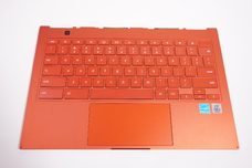 BA98-02051A for SAMSUNG -    US Palmrest Keyboard Red XE930QCA-K01US-RB