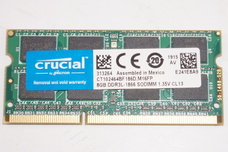 CT102464BF186D for Crucial -   8GB PC3-14900 DDR3-1866MHz SO-DIMM Memory
