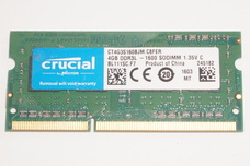CT4G3S160BJM for Crucial -   4GB PC3-12800 DDR3-1600MHz SO-DIMM Memory