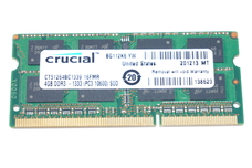 CT51264BC1339 for Crucial -  4GB PC3-10600 DDR3 PC3 SO-DIMM Memory