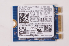 FFD82 for DELL -    Pcie Gen 3 X2 512gb Ssd Drive I7586-7205BLK-PUS I5584-7773SLV-PUS