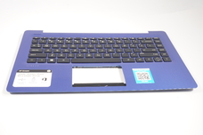 L59910-001 for Hp -  US Palmrest Keyboard Blue