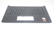 M03796-001 for HP -    US Palmrest Keyboard JET  BLACK 14-FQ0013DX 14-DQ0001DX