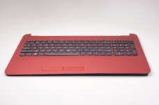 PK131EM3A08 for HP -    Red Palmrest English French Keyboard