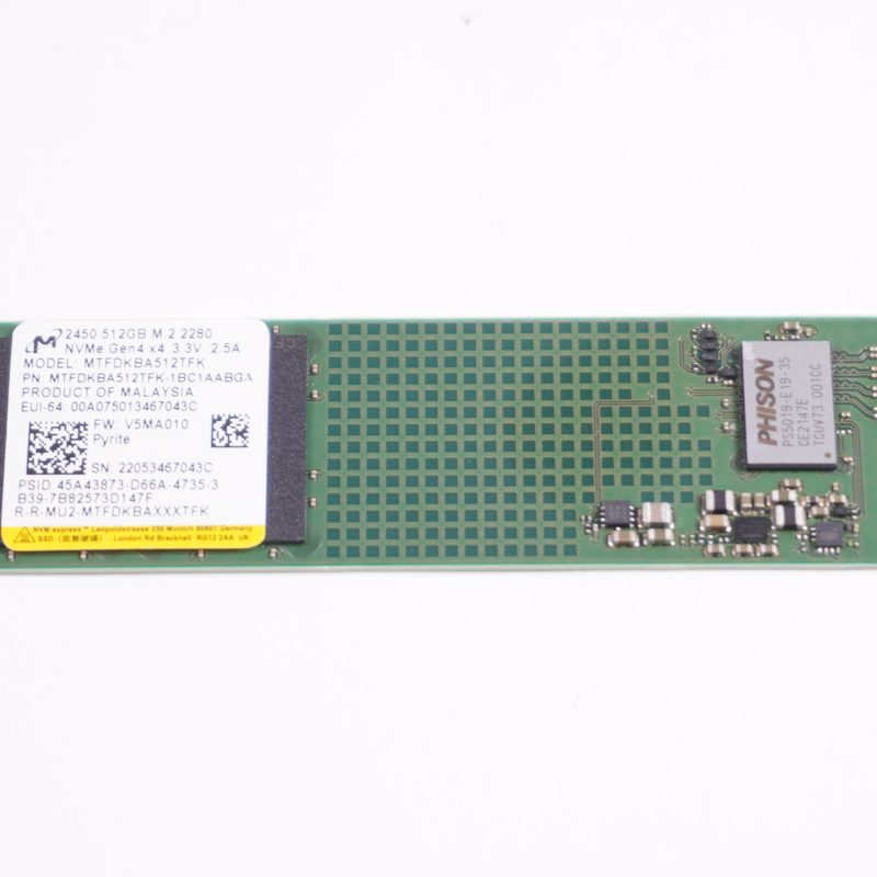 03B03-00373600 Asus 512GB PCIe NVMe Gen4x4 M.2 2280 SSD Drive GU603ZM-M16.I73060