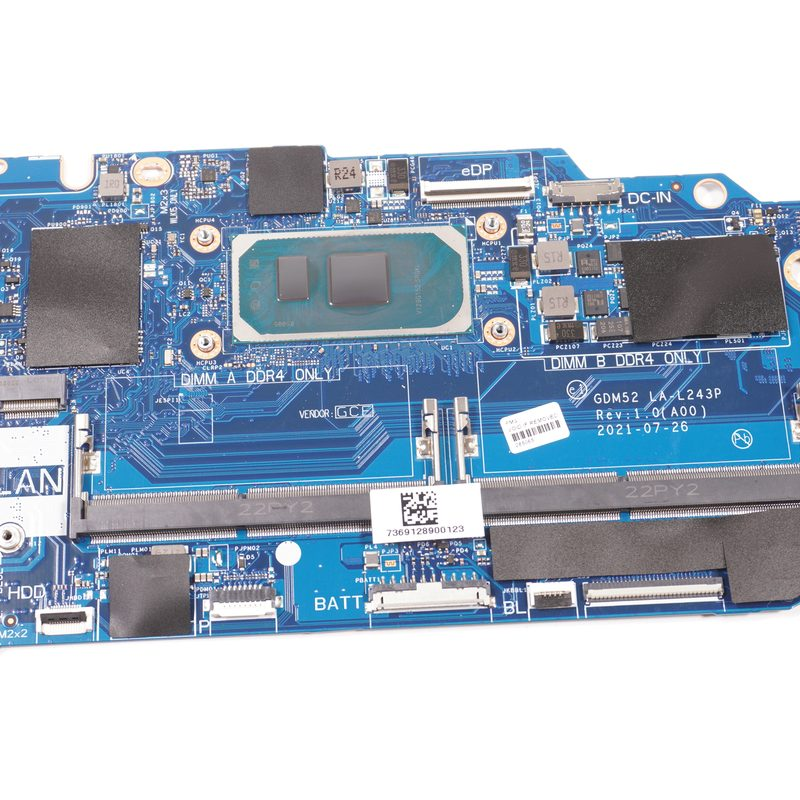 3P9HH Dell Intel Core i5-1035G1 Motherboard I3511-5174BLK-PUS