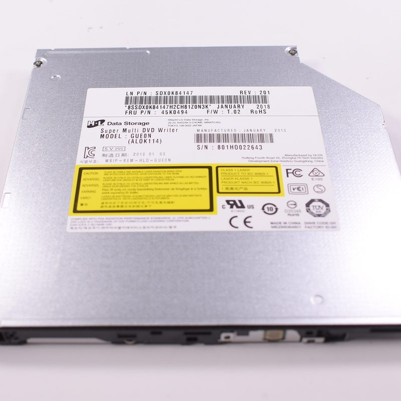 45K0494 Lenovo Dvd Rw Optical Drive No Bezel F0D3000EUS 520-24AST