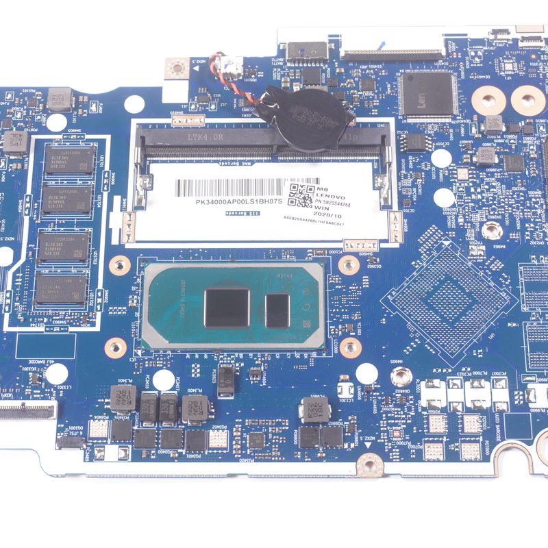 5B21B36556 Lenovo Intel Core i3-1005G1 4GB Motherboard 81WE  ideapad 3-15IIL05