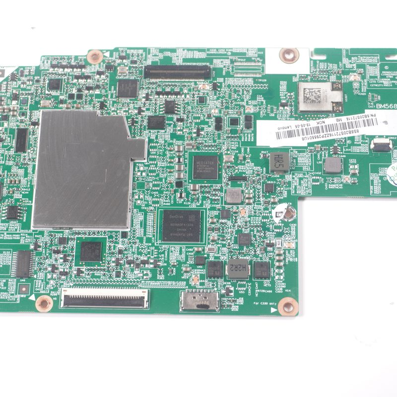 5B21B63968 Lenovo MediaTek MT8173C 4GB 32GB eMMC Motherboard 81HY Chrome C330