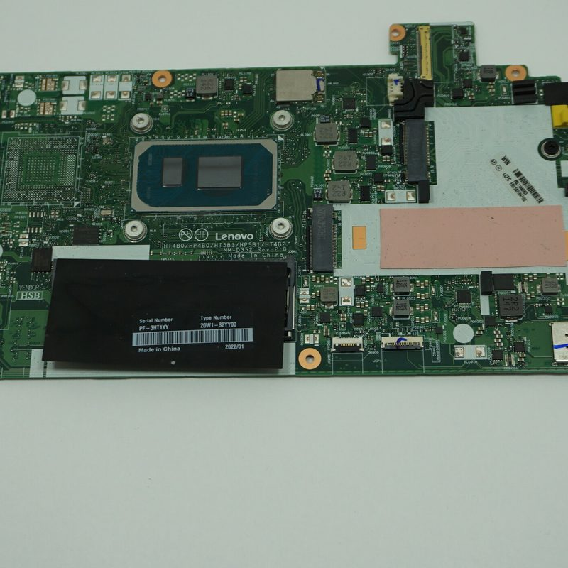 5B21M82649 Lenovo Intel Core i7-1185G7 16GB Motherboard 20W1 T14 Gen 2 Thinkpad
