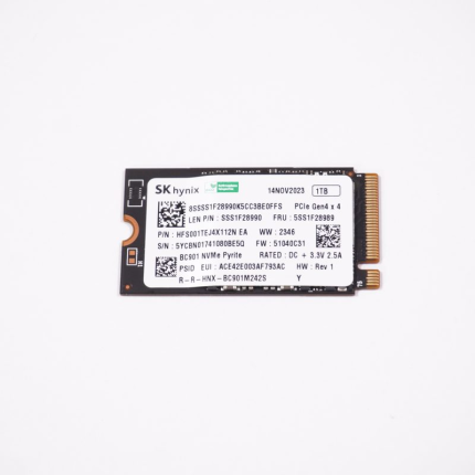 5SS1K57702 Lenovo 1TB NVMe PCIe Gen4x4 M.2 2242 SSD Drive