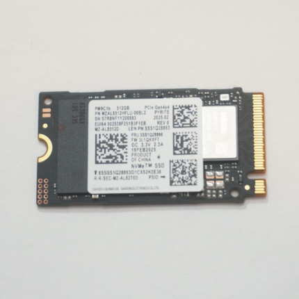5SS1Q28866 Samsung 512GB NVMe PCIe Gen4x4 M.2 2242 SSD Drive