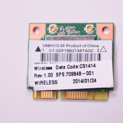709848-001 Hp Wireless Card 11-E015DX 15-E043CL 15-F211WM
